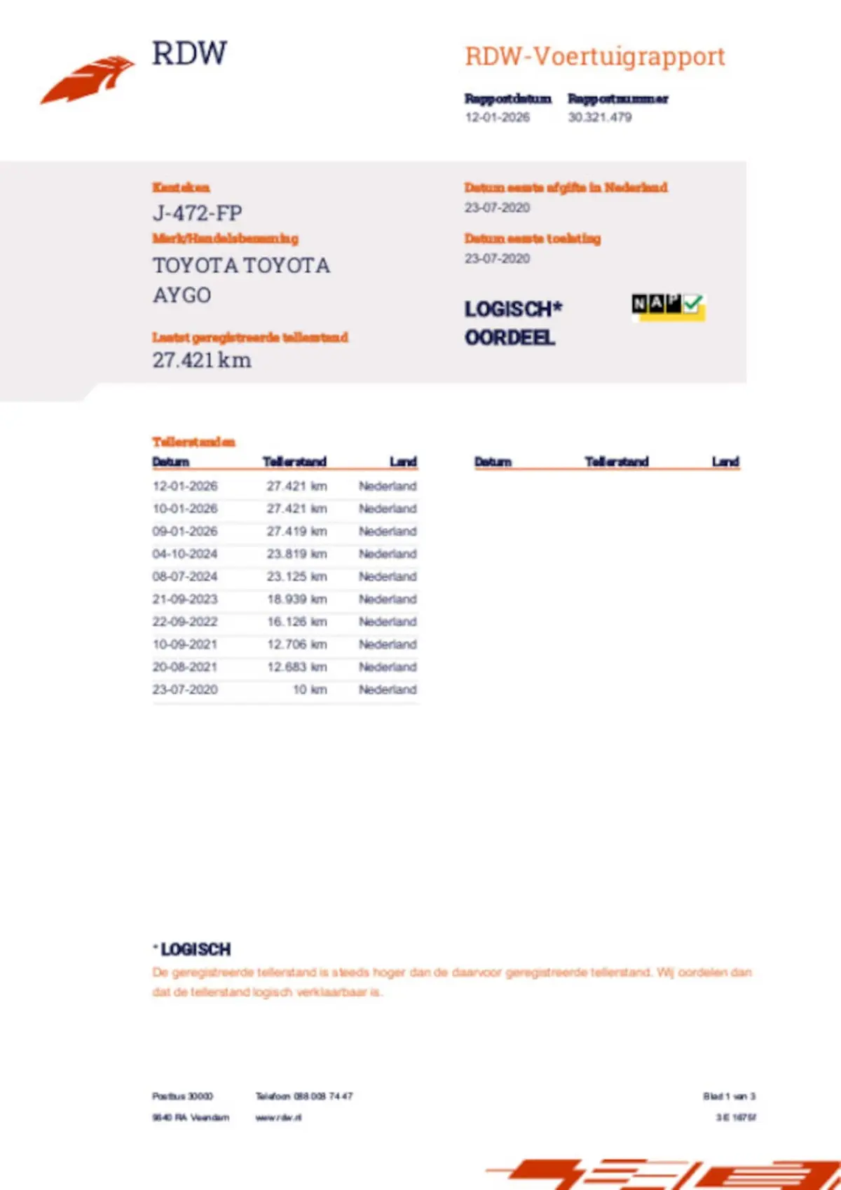 Aygo 1.0 VVT-i x-clusiv AUTOMAAT