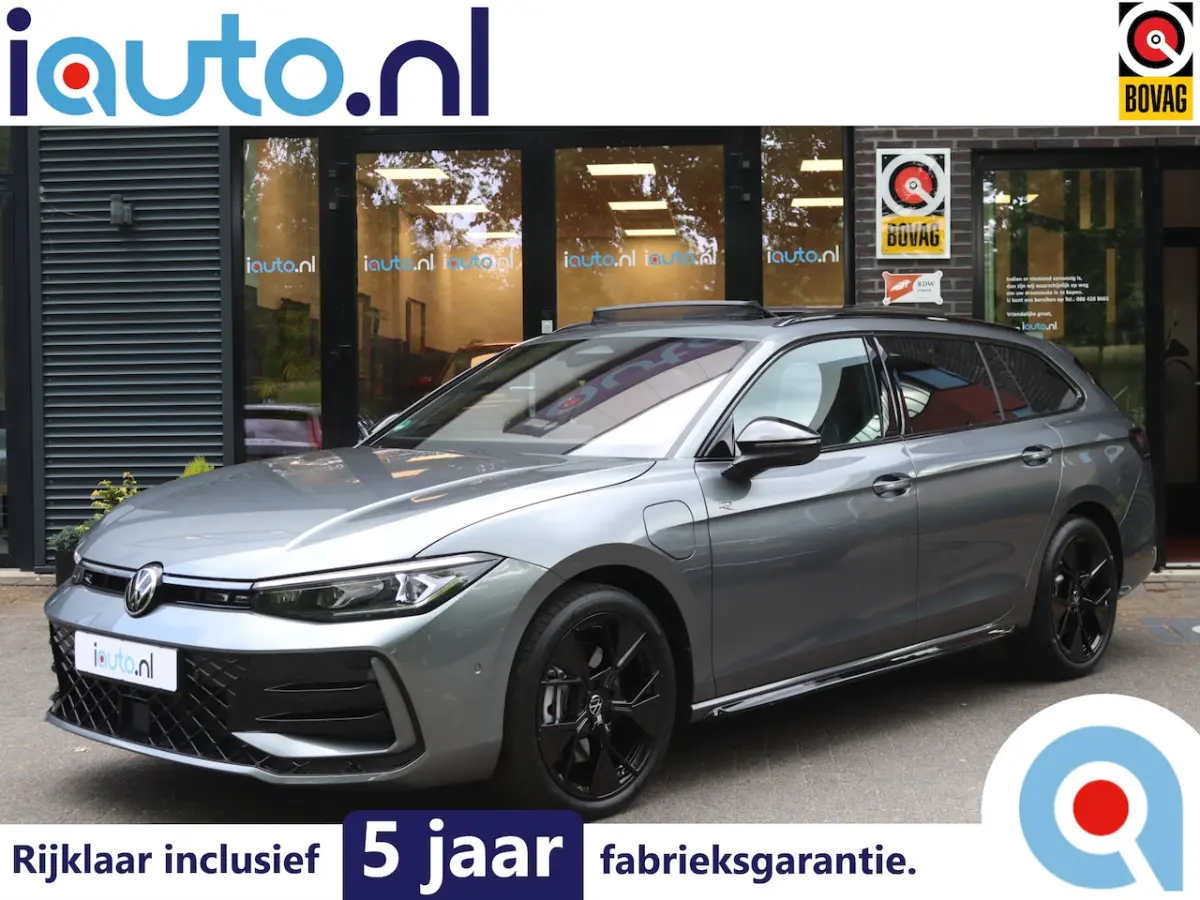 1.5 eHybrid 272PK R-Line Black Style Leder/Pano/IQ.Light/360/Headup/HK/Navi Max/ACC/19"/Tr