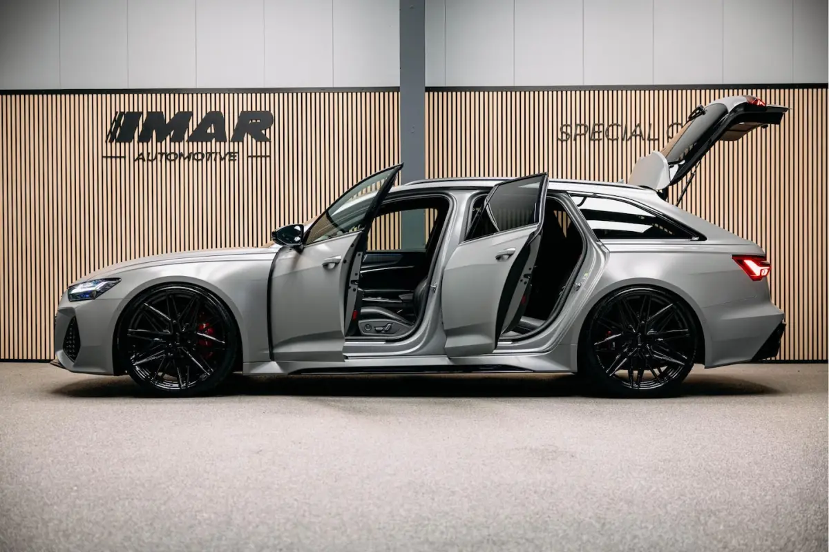Avant TFSI quattro | Beton grijs matte | 23 inch Vossen HF7 | Keramisch | Pano |