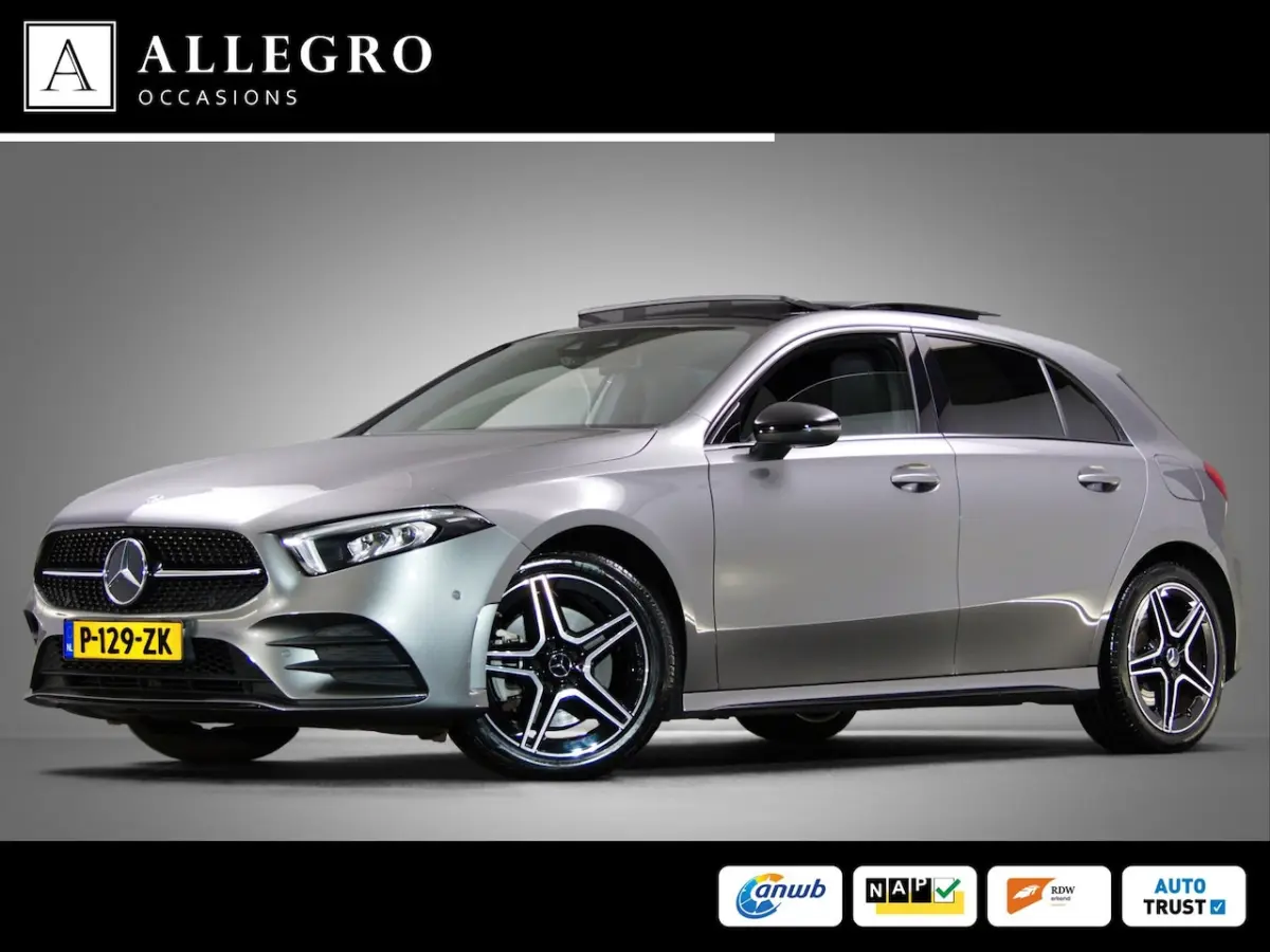 180 AMG Line (SFEERVERLICHTING, STOELVERWARMING, PANO, APPLE CARPLAY/ANDROID AUTO, MULTIFU