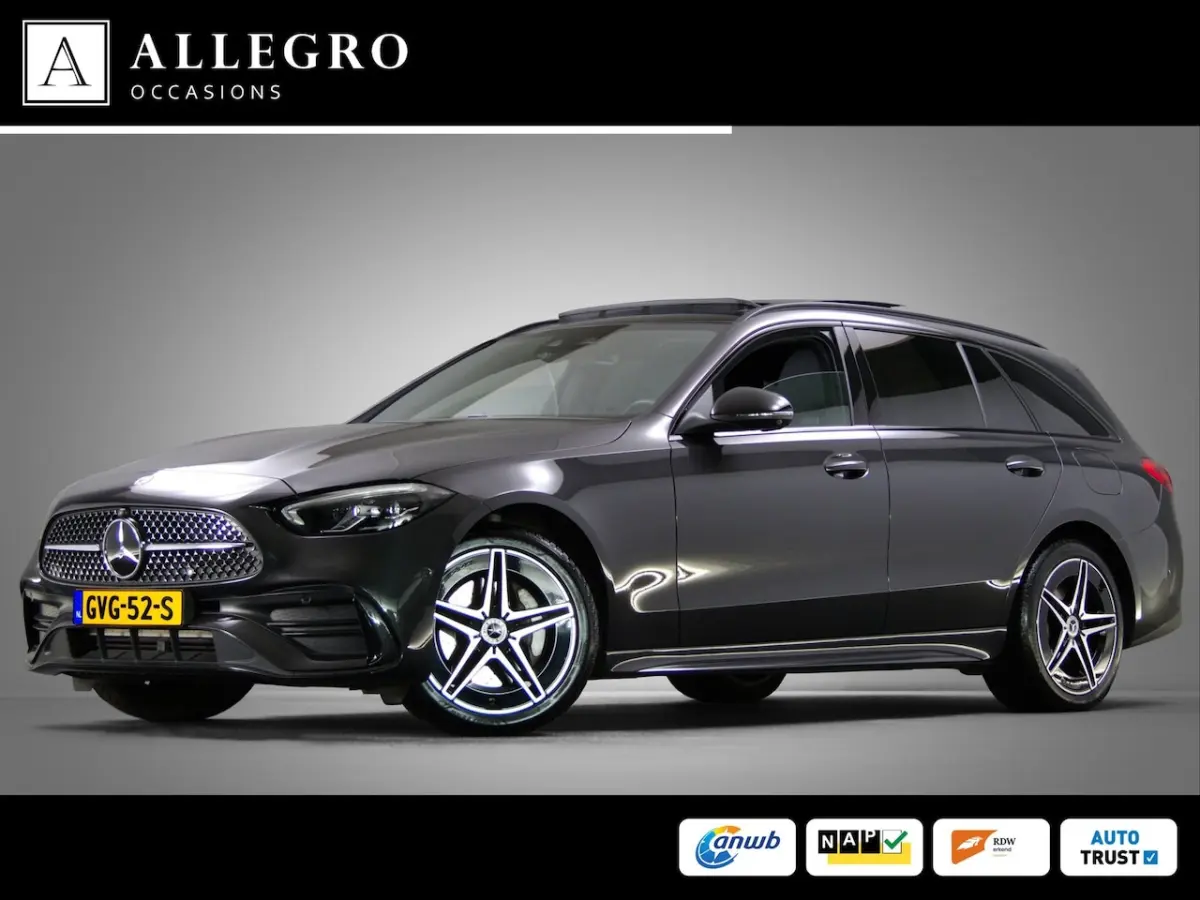 300 e AMG-Line Edition (SFEERVERLICHTING, MEMORY, PANORAMADAK, ACC, TREKHAAK, STOELVERWARM