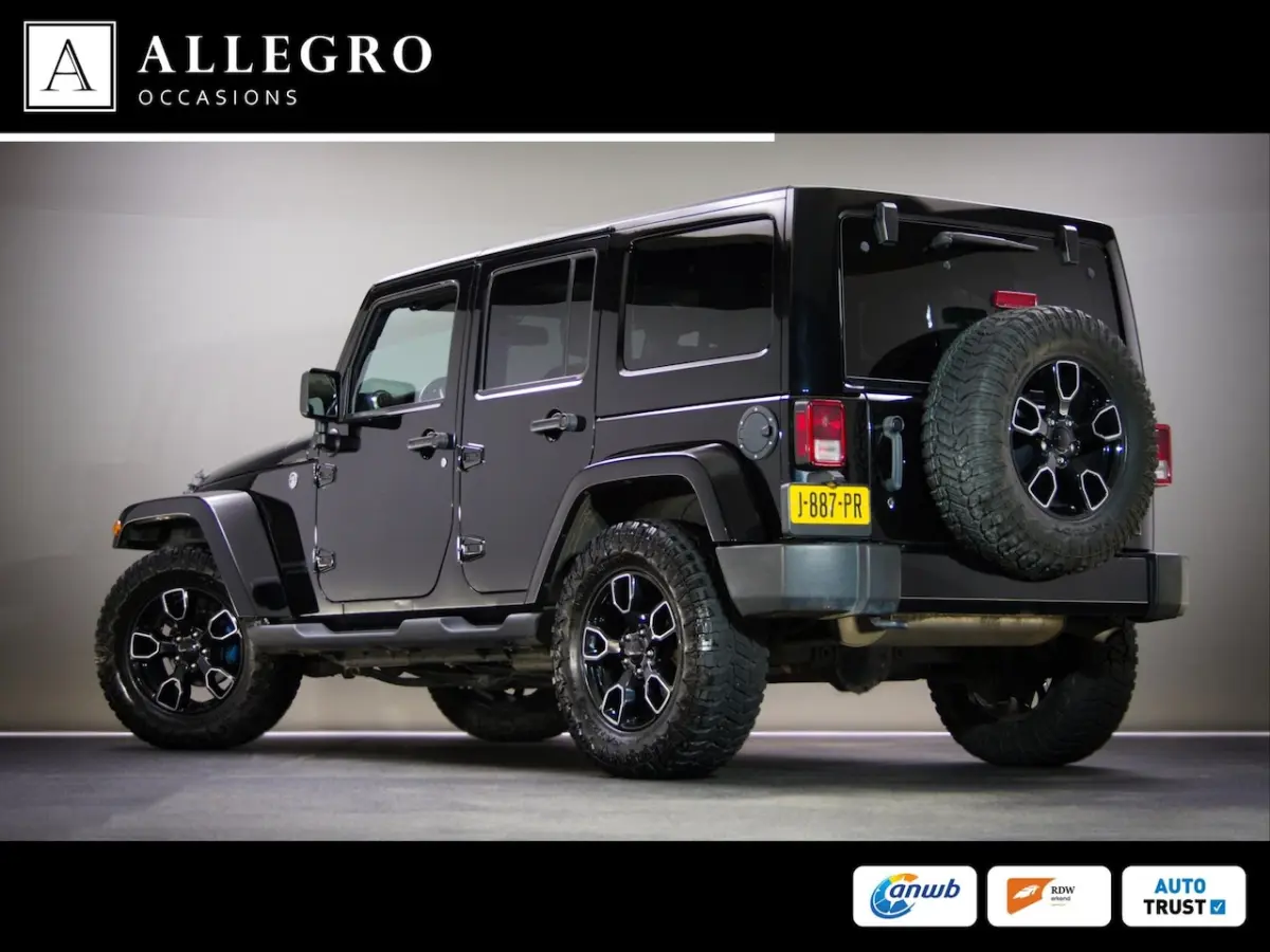 3.6 Rubicon JK Edition (HARDTOP CABRIO, OFF-ROAD BANDEN, LIER, VISION-Q KOPLAMPEN, STOELVE