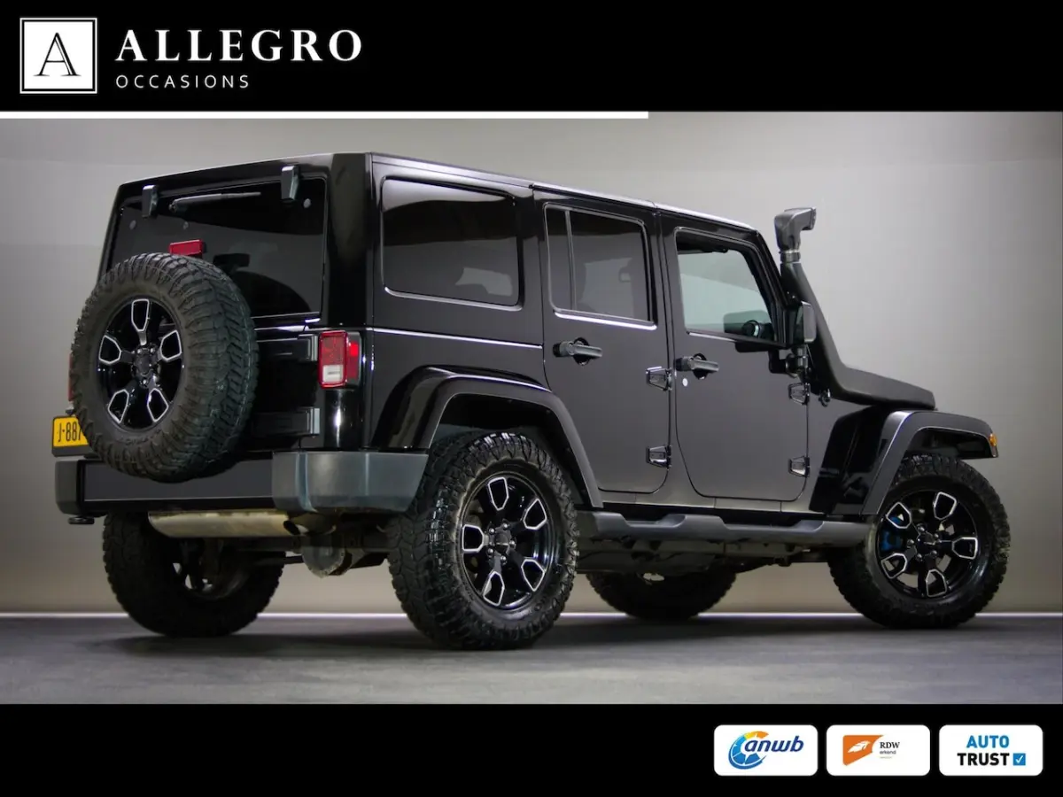 3.6 Rubicon JK Edition (HARDTOP CABRIO, OFF-ROAD BANDEN, LIER, VISION-Q KOPLAMPEN, STOELVE