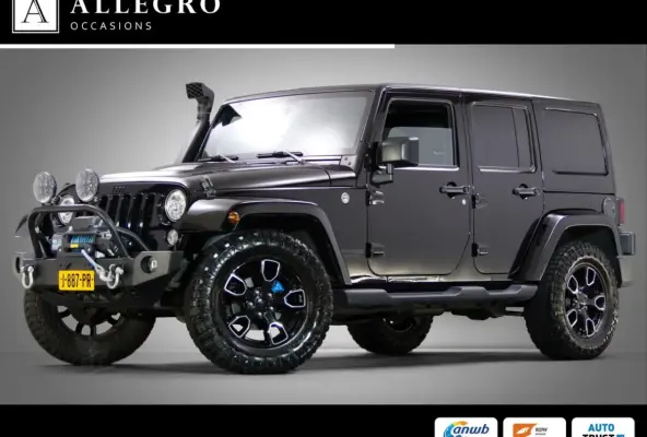 3.6 Rubicon JK Edition (HARDTOP CABRIO, OFF-ROAD BANDEN, LIER, VISION-Q KOPLAMPEN, STOELVE