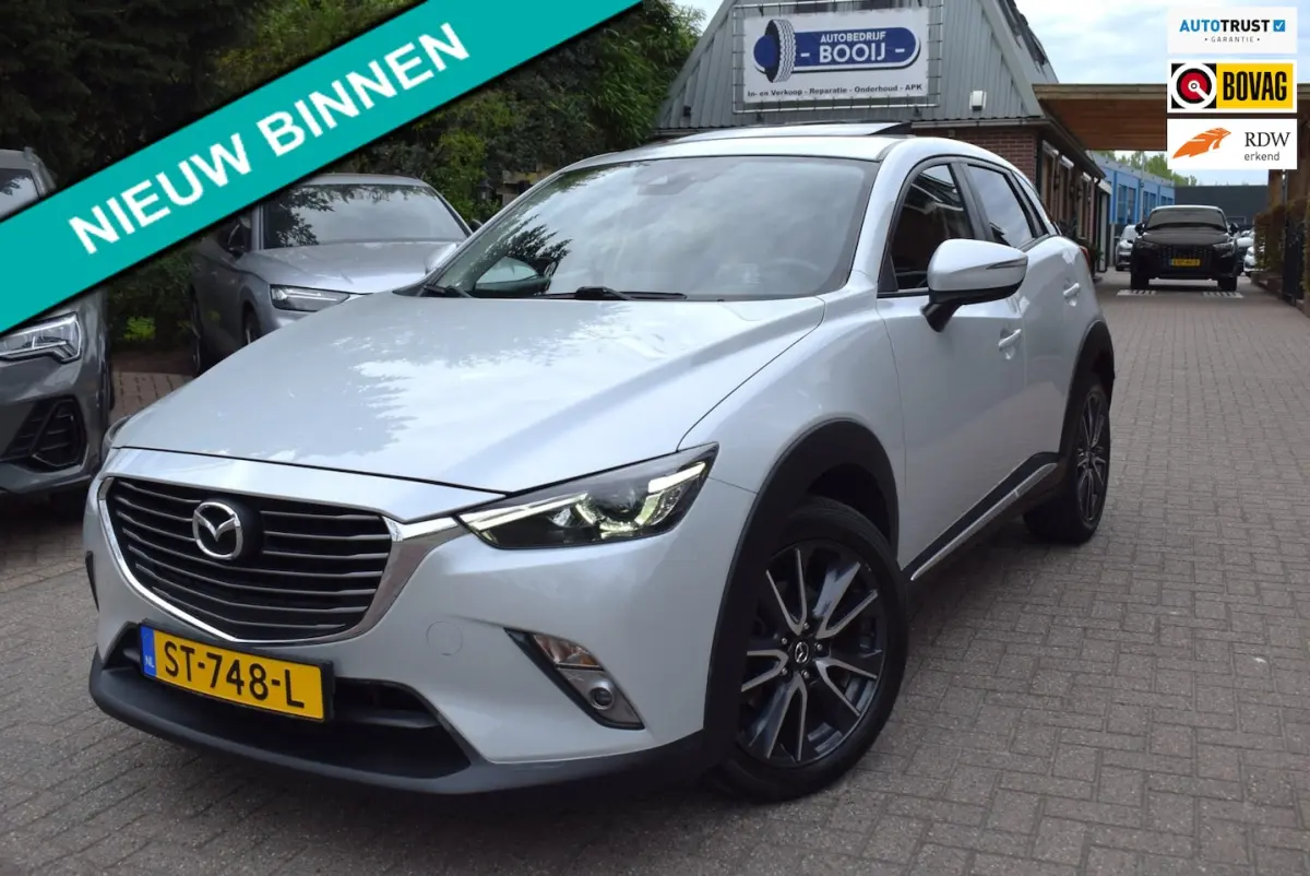 2.0 SkyActiv-G 120 SkyLease GT AUTOM/CRUISE/NAVI/CARPLAY/AIRCO-ECC/PANO/CAMERA/BLUETOOT/PD