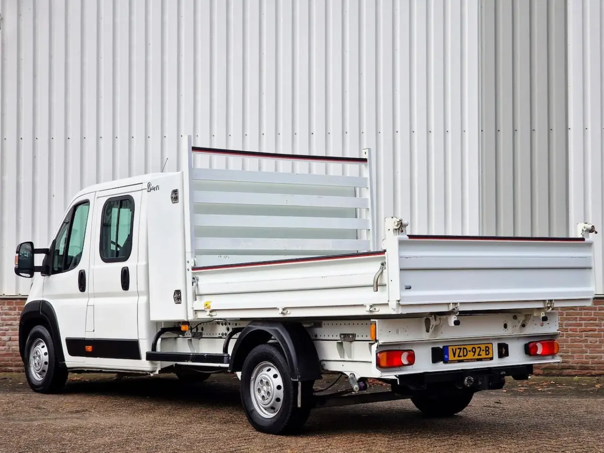 (Peugeot Boxer) 2.2 BlueHDi 140pk Kipper*Pick- up*DC*Dubbel Cabine*7- Zits*Trekhaak*Airco