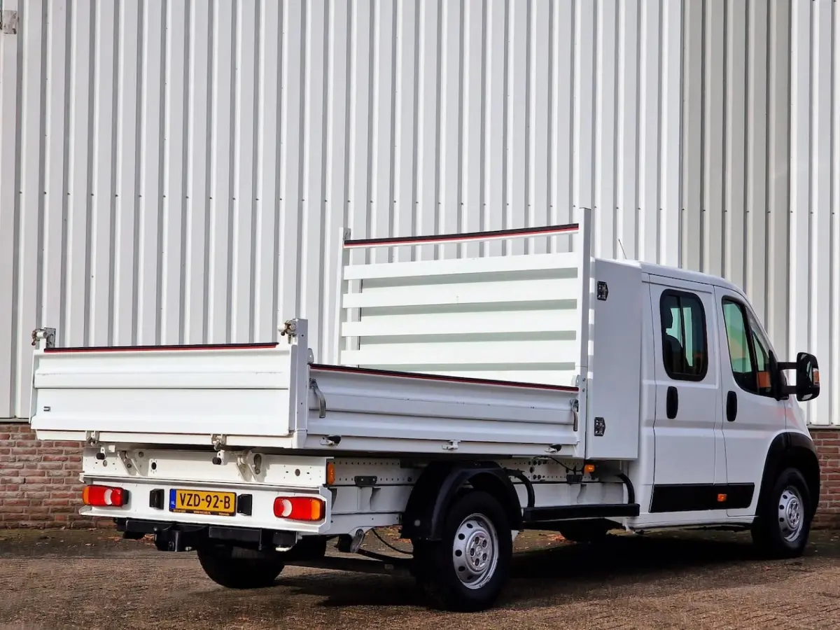 (Peugeot Boxer) 2.2 BlueHDi 140pk Kipper*Pick- up*DC*Dubbel Cabine*7- Zits*Trekhaak*Airco