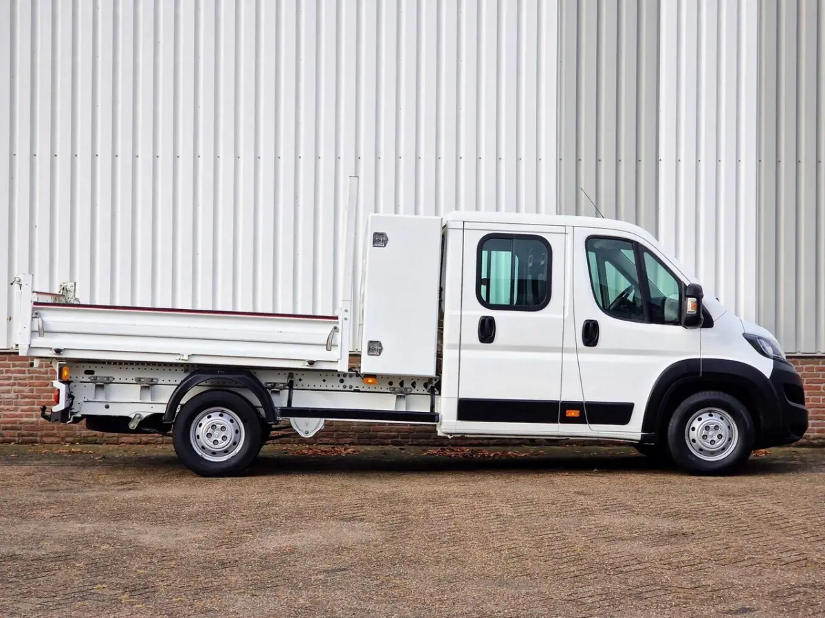 (Peugeot Boxer) 2.2 BlueHDi 140pk Kipper*Pick- up*DC*Dubbel Cabine*7- Zits*Trekhaak*Airco