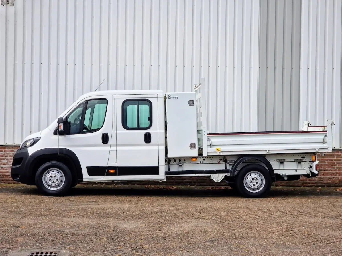 (Peugeot Boxer) 2.2 BlueHDi 140pk Kipper*Pick- up*DC*Dubbel Cabine*7- Zits*Trekhaak*Airco