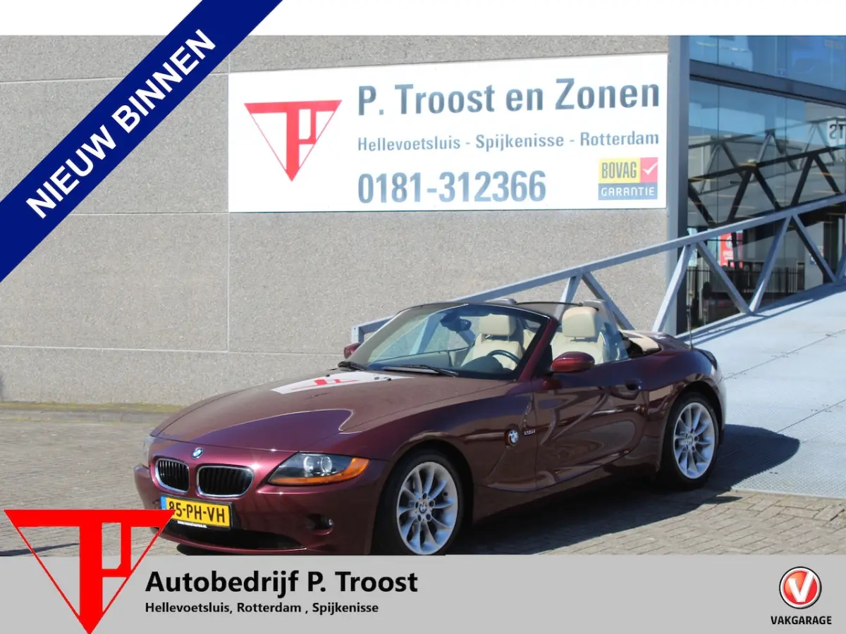 BMW Z4 Roadster 2004 Benzine Automatisch leasen