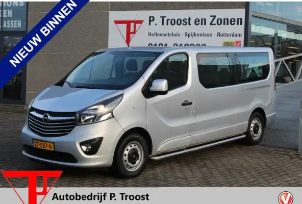 1.6 CDTI L2H1 9 Persoons/Navigatie/Airco/Cruise control/BTW auto/Side bars