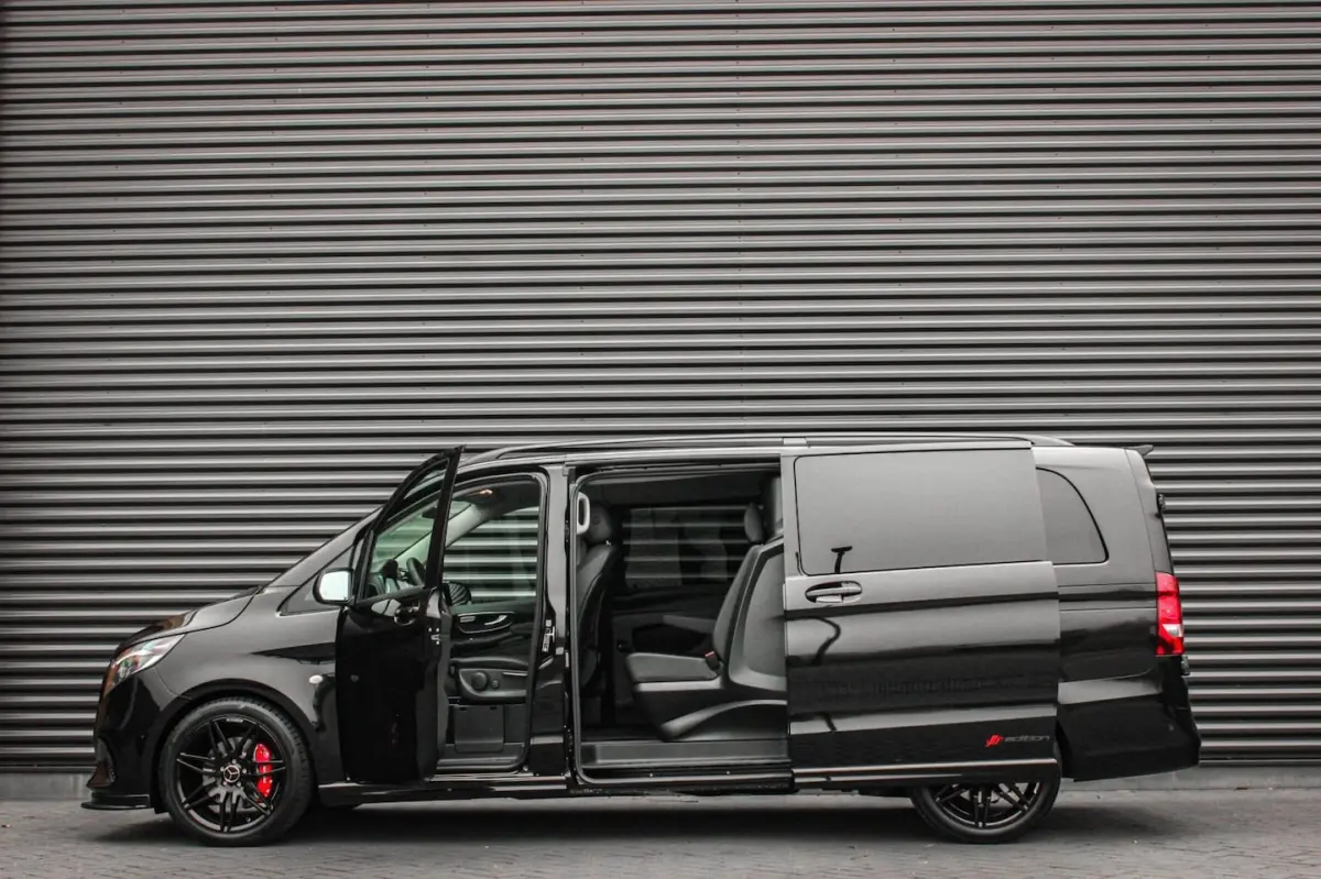119 CDI L3 SPORT DUBBEL CABINE / DC / BPM VRIJ / FULL BLACK / 2X SCHUIFDEUREN / AMG / VERL