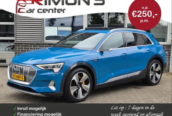 E-tron 55 quattro advanced 95 kWh Pano Leder 360 Camera