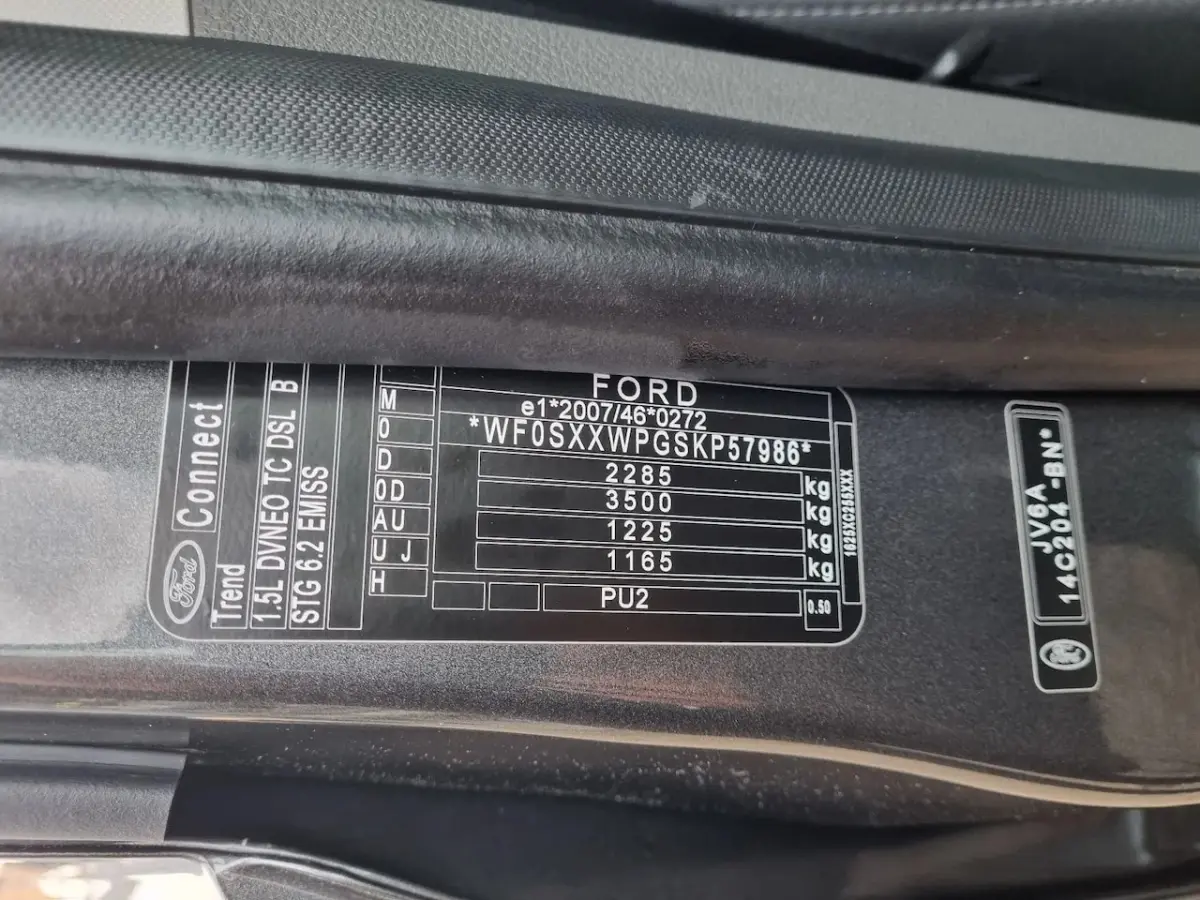 L2 1.5 TDCI 100 pk Euro 6