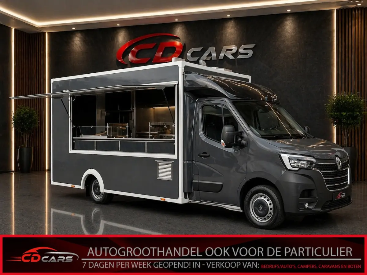 Food Truck Clima, Koelkast, Bakplaat, Frituurpan, A start stop, Oven, Cruise control
