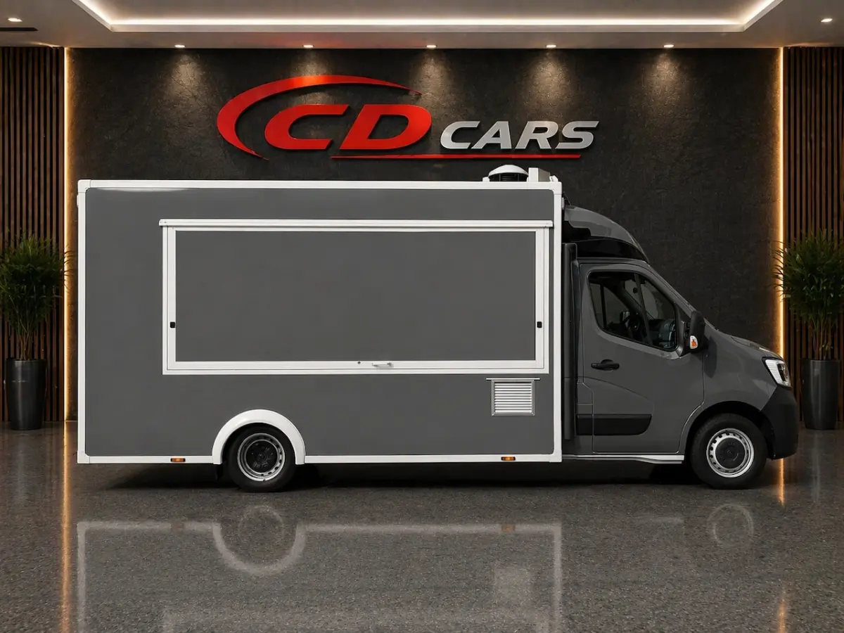 Food Truck Clima, Koelkast, Bakplaat, Frituurpan, A start stop, Oven, Cruise control