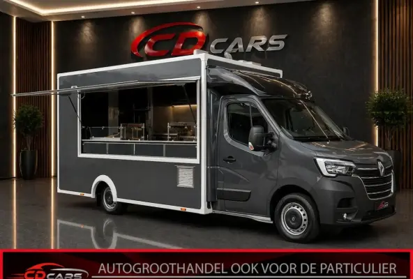 Food Truck Clima, Koelkast, Bakplaat, Frituurpan, A start stop, Oven, Cruise control