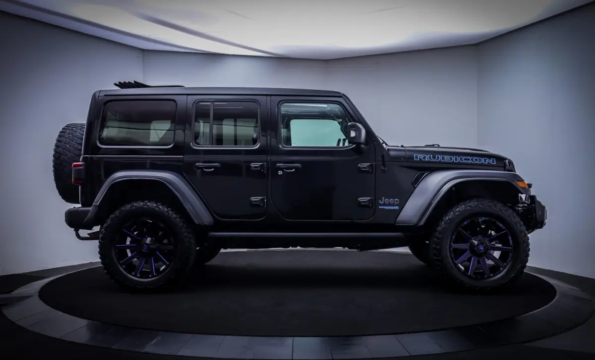 4xe380 RUBICON SOH 94% | SOFTTOP | FULL LED | ACC | LEDER | STUUR+STOELVERW | CAMERA | CAR