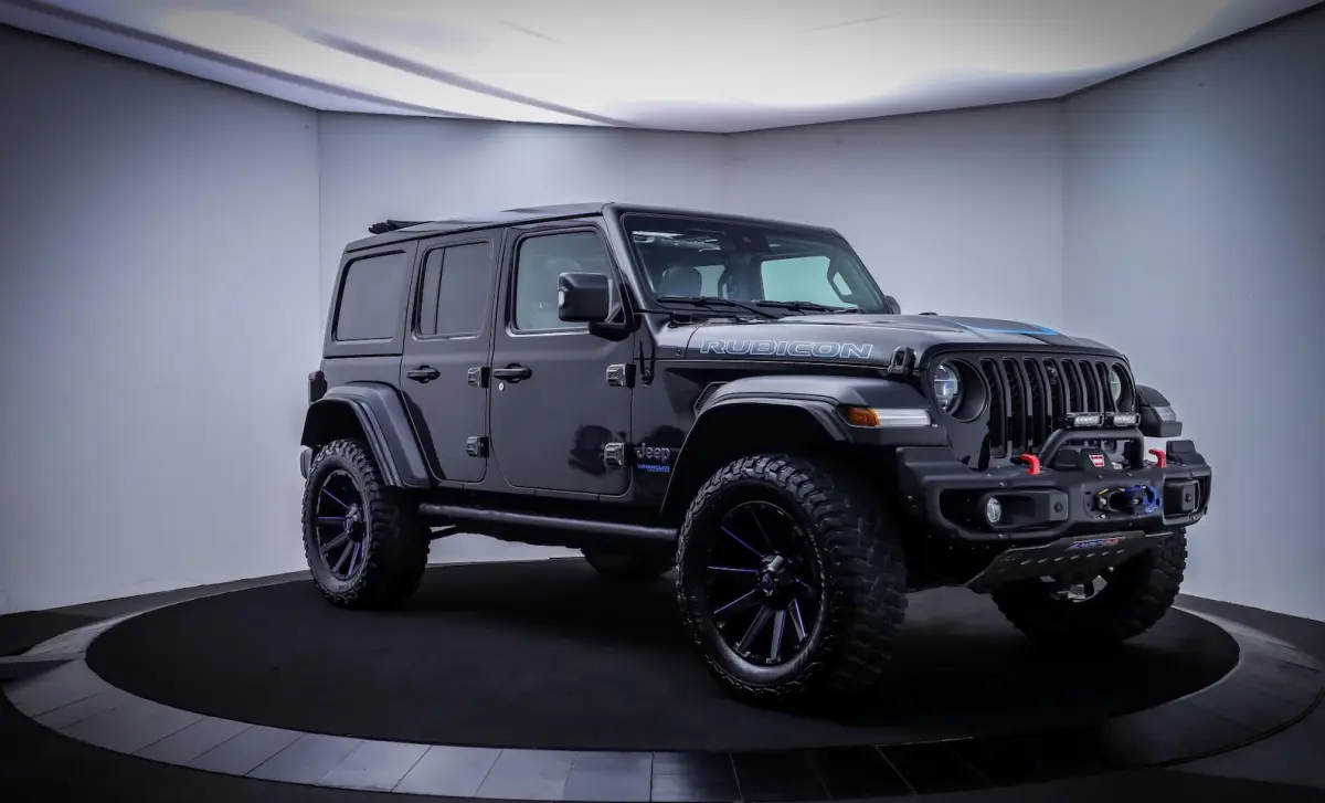 4xe380 RUBICON SOH 94% | SOFTTOP | FULL LED | ACC | LEDER | STUUR+STOELVERW | CAMERA | CAR