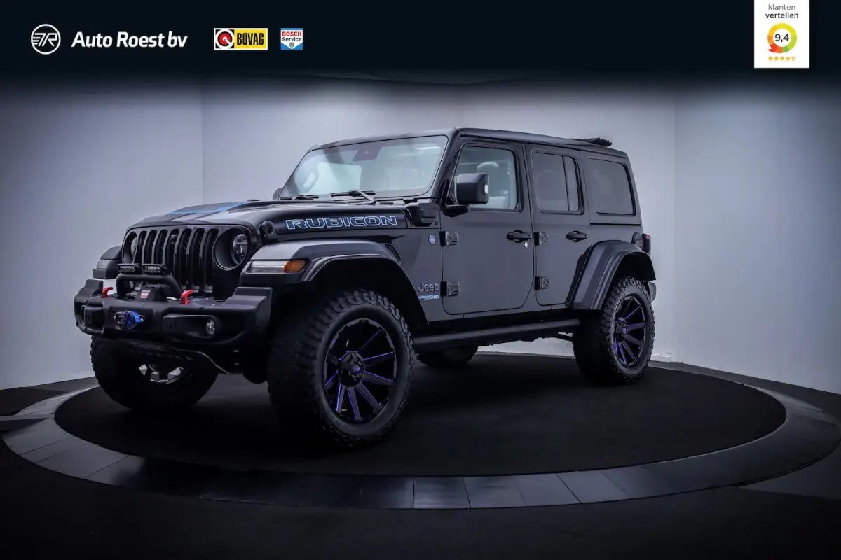 4xe380 RUBICON SOH 94% | SOFTTOP | FULL LED | ACC | LEDER | STUUR+STOELVERW | CAMERA | CAR