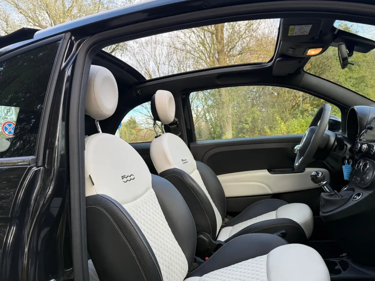 1.0 Hybrid Dolcevita Cabrio 1 Eig.b.j.6-2022 Leer, 15"LM, Carplay , PDC