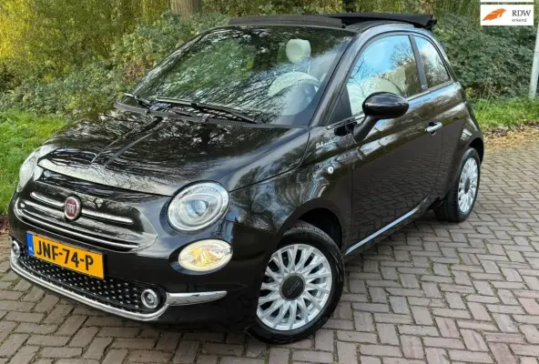 1.0 Hybrid Dolcevita Cabrio 1 Eig.b.j.6-2022 Leer, 15"LM, Carplay , PDC
