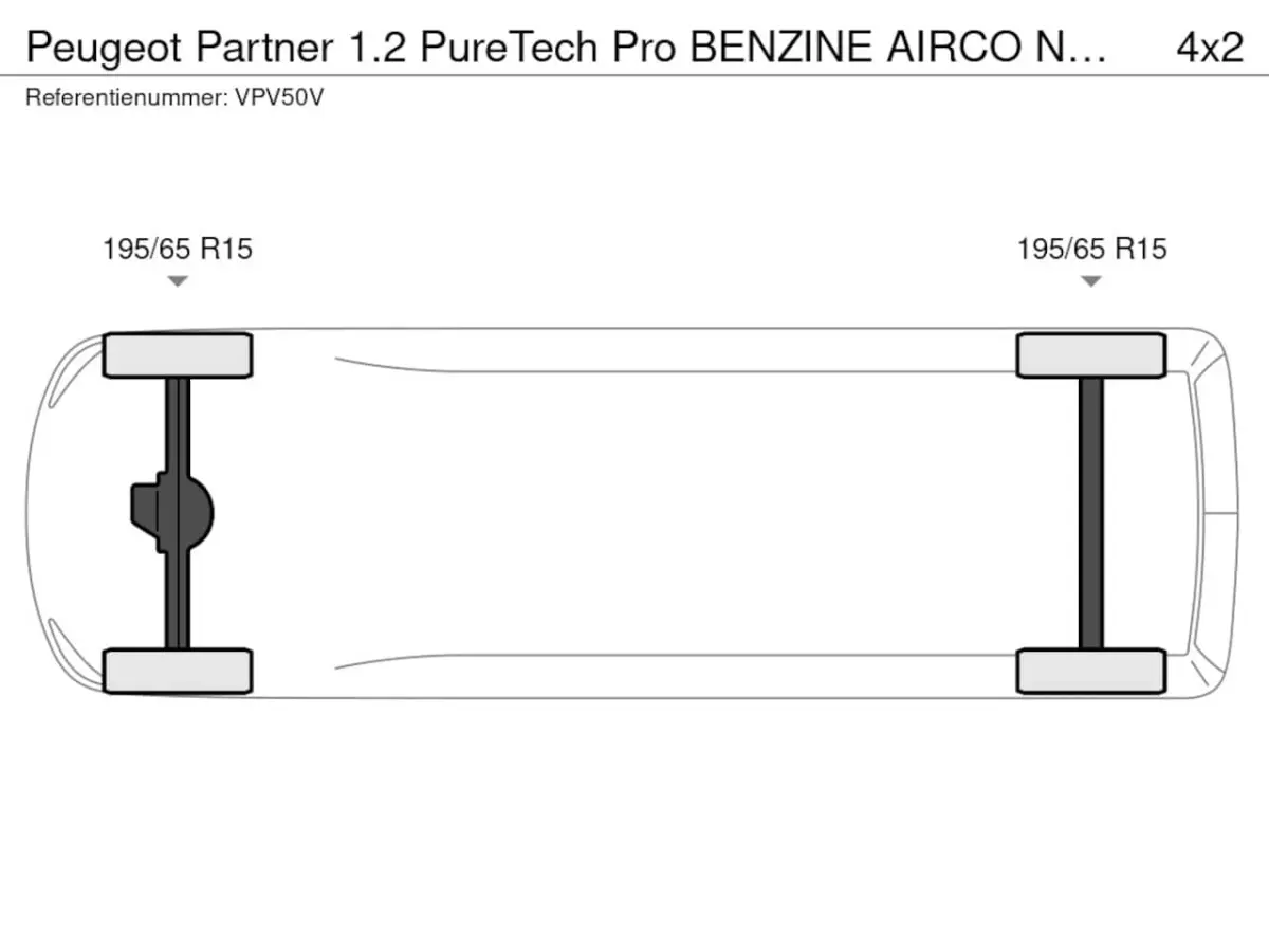 1.2 PureTech Pro BENZINE AIRCO NAVI CRUISE CONTROL PDC SCHUIFDEUR
