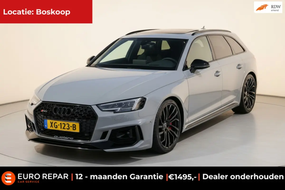 2.9 TFSI RS 4 quattro DEALER OND. B&O PANO-DAK BTW-AUTO