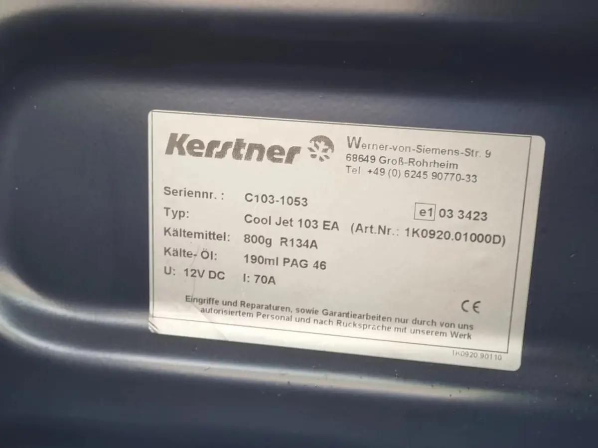 114 CDI Koelwagen Kerstner ST 230V 0'C Euro 6