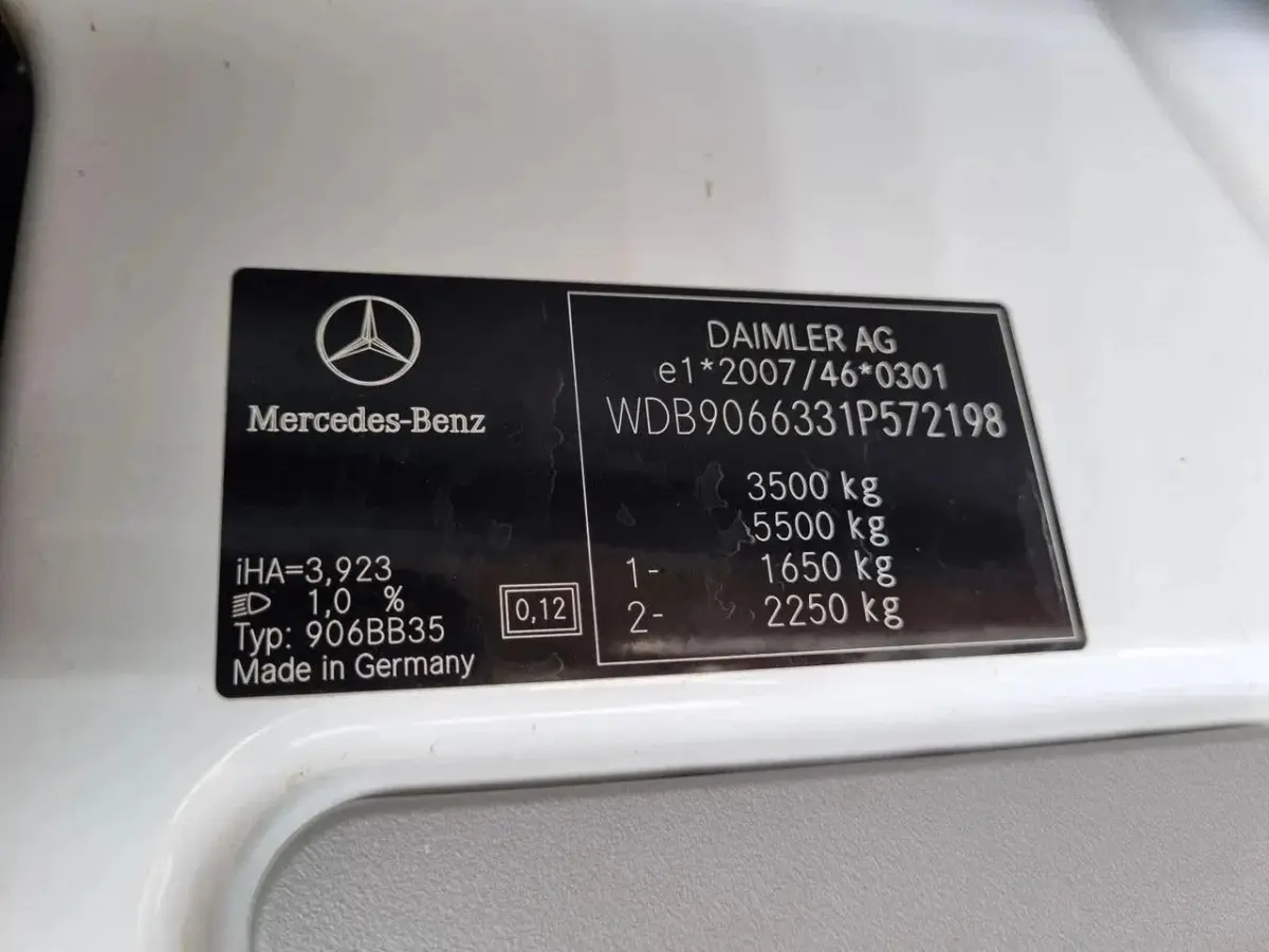316 CDI L2H2/ Doka DC 6 Zits Euro 6 163 PK