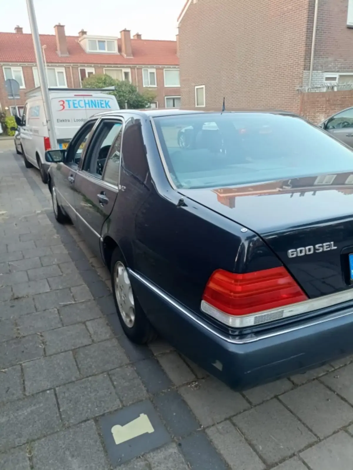 600 SEL uniek en nergens te koop