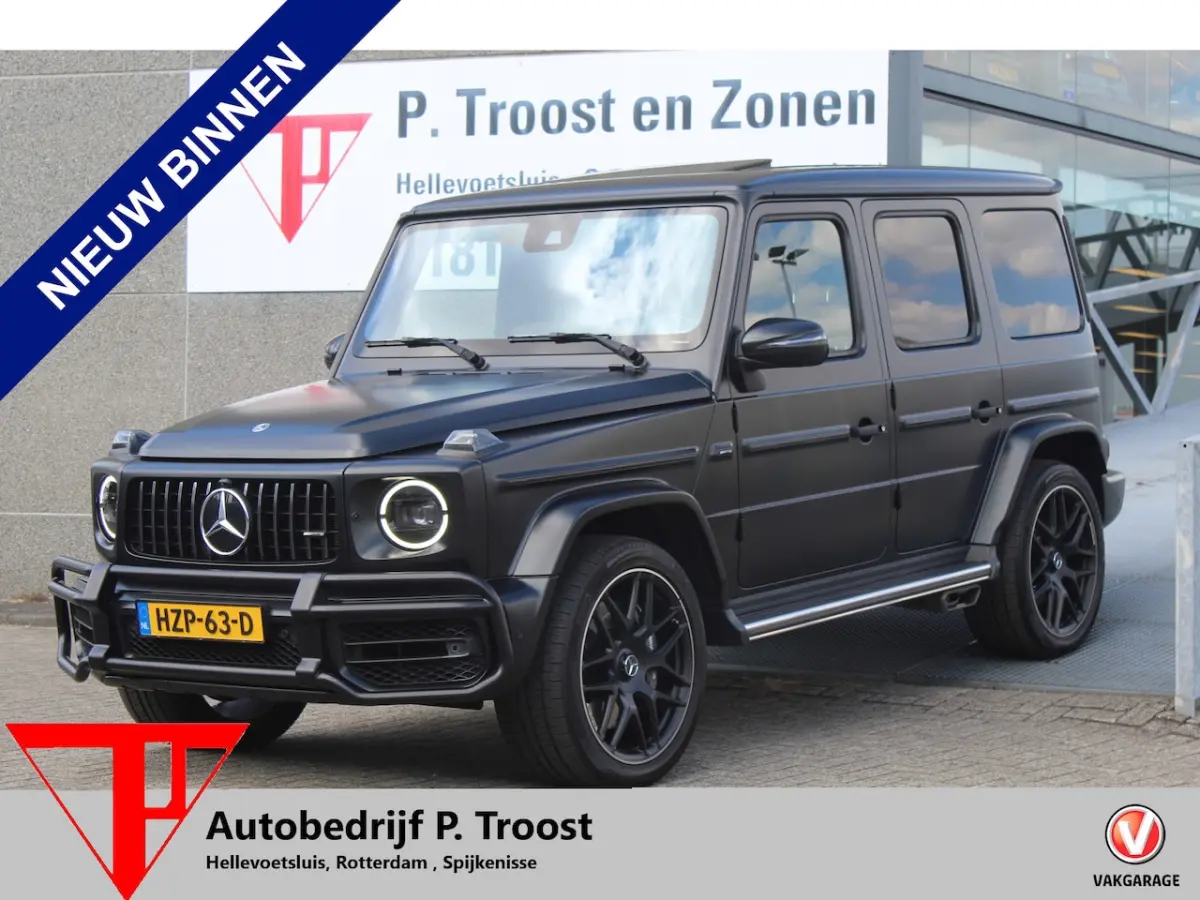 63 AMG Manufaktur/Night pakket/Magno matt/Panoramadak/Burmester/Sfeerverlichting/Entertain