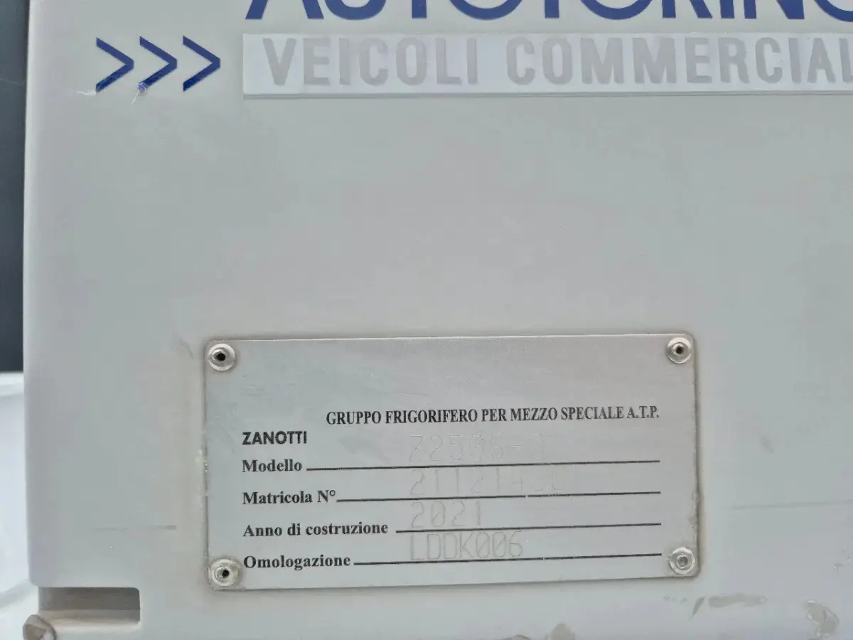 114 CDI L2 Koelwagen Zanotti +20C/-20C st 230V ATP