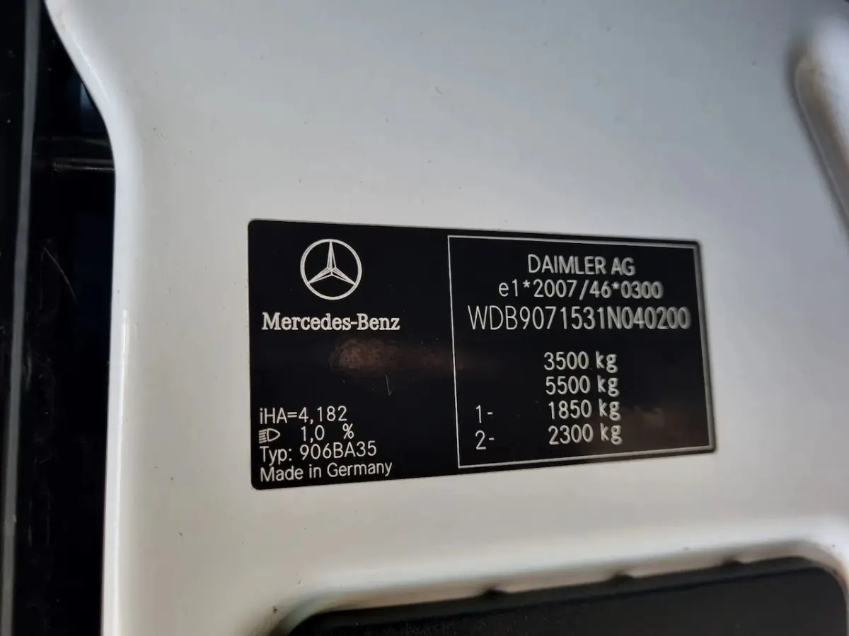 516 CDI Kuhlkoffer MT LBW -20C/+20C Konvekta st 380V