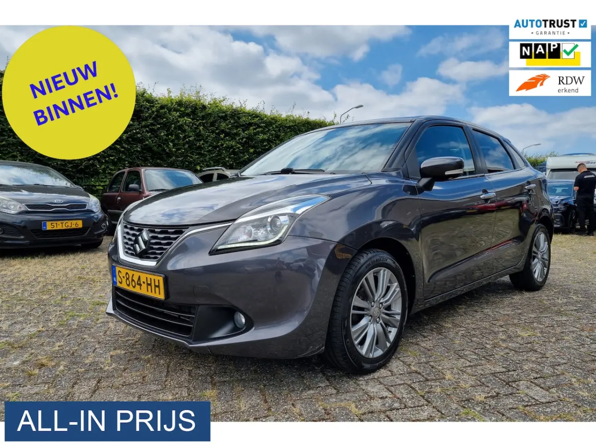 Suzuki Baleno 2018 Benzine Handgeschakeld leasen