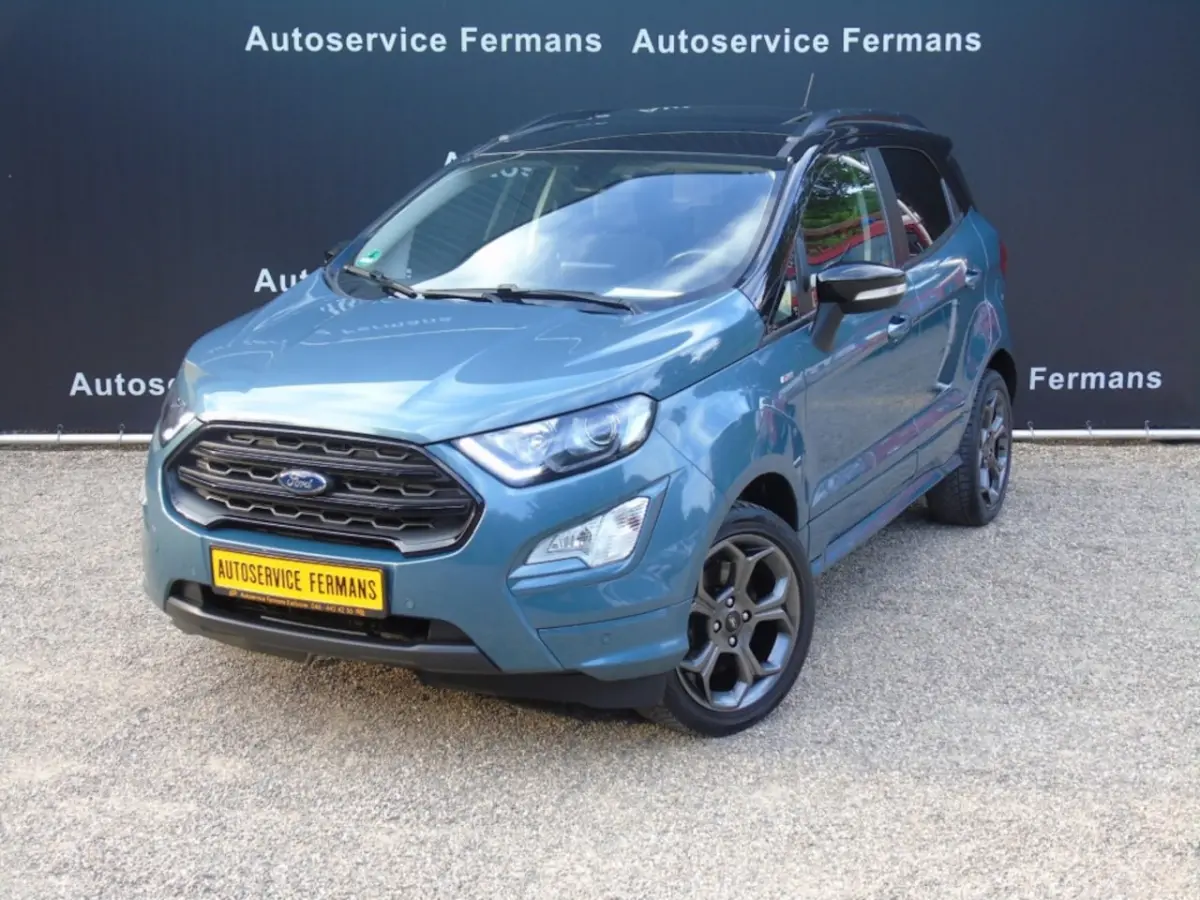 1.0 Ecoboost 125PK ST-Line - 2019 - 74DKM - Schuifdak - Navi