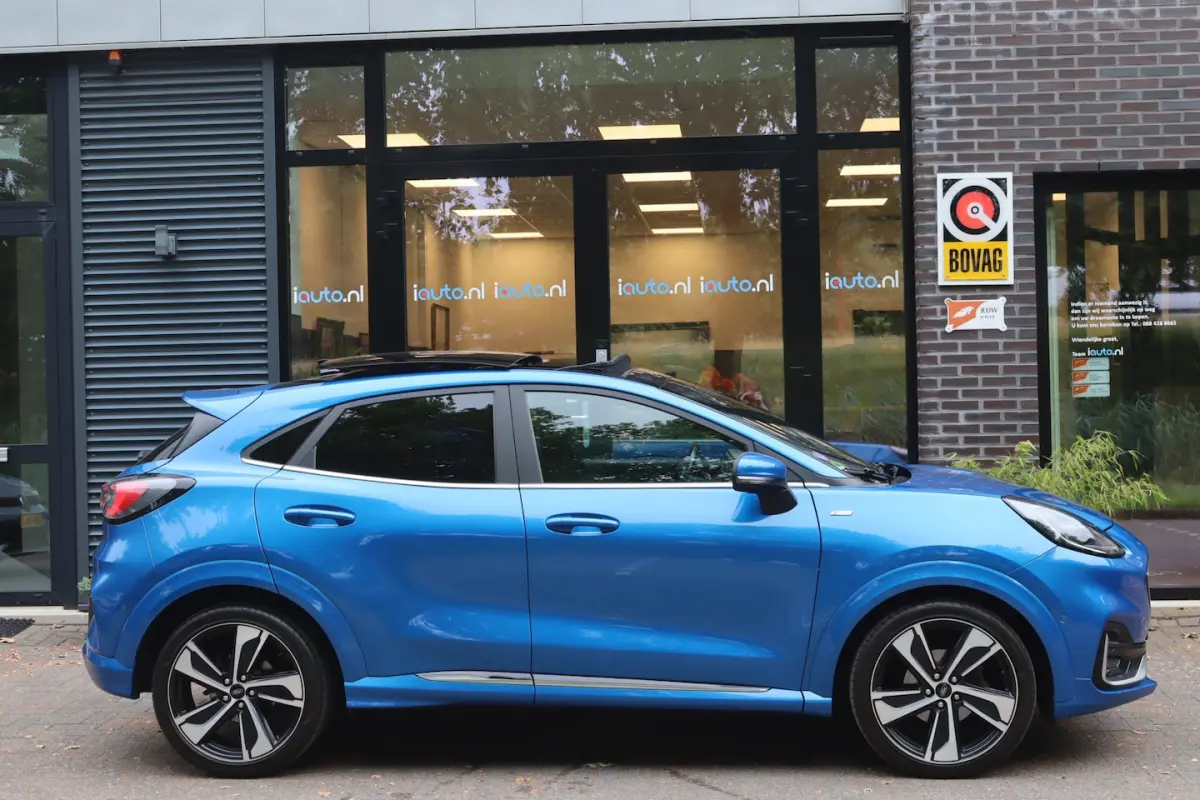 1.0 155PK Hybrid ST-Line Vignale Pano/Leder/B&O/Keyless/Camera/Winter/ACC/ECC/19"/Trekhaak