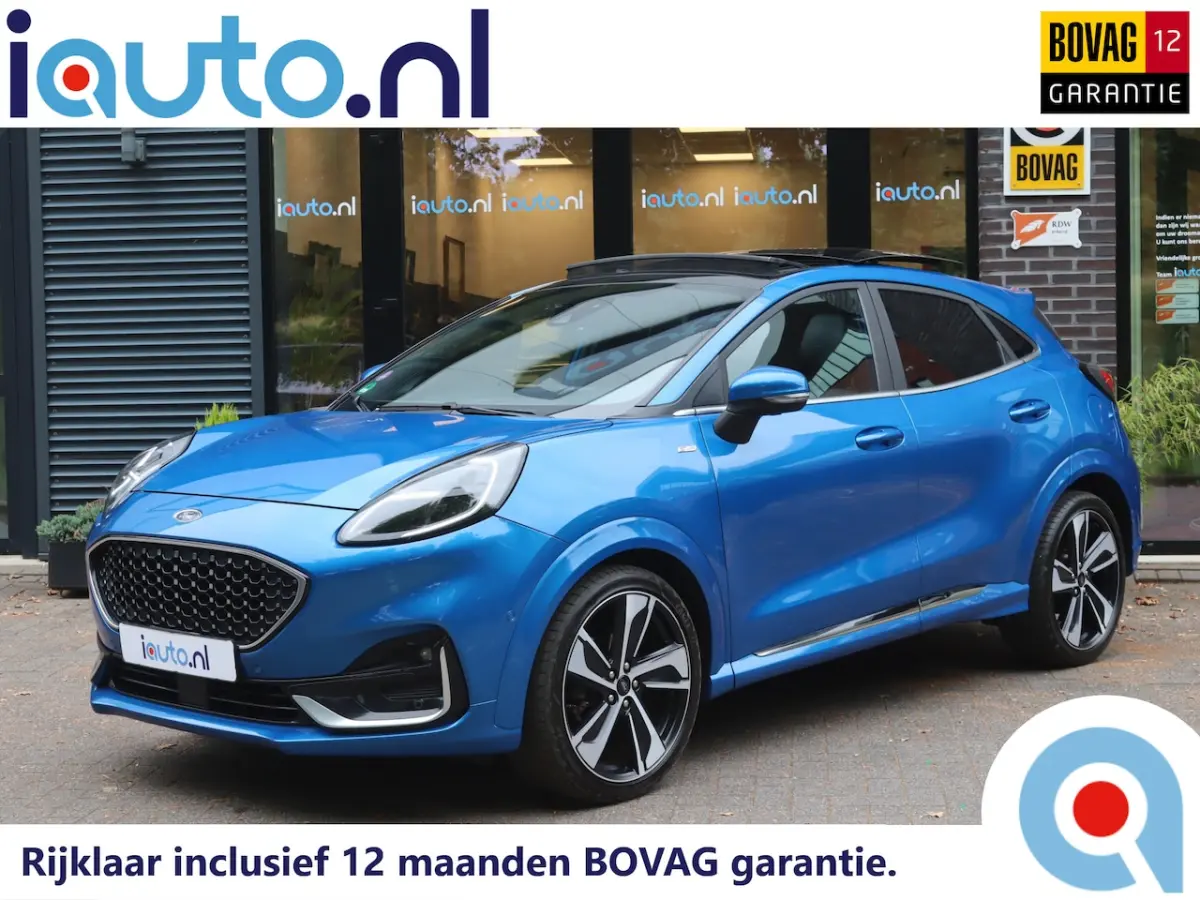 1.0 155PK Hybrid ST-Line Vignale Pano/Leder/B&O/Keyless/Camera/Winter/ACC/ECC/19"/Trekhaak
